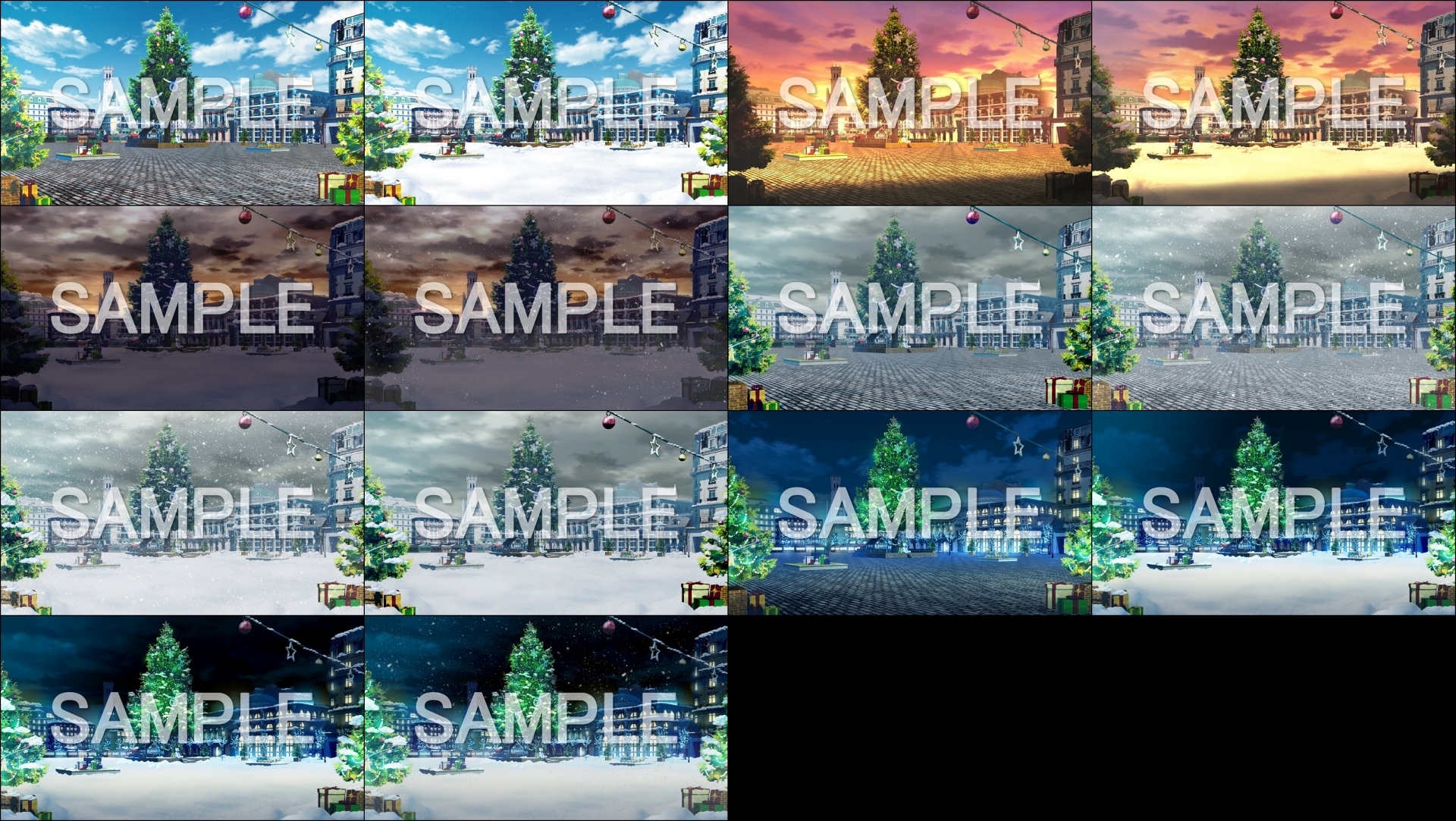 みにくる背景CG集『クリスマス編』特別版part02