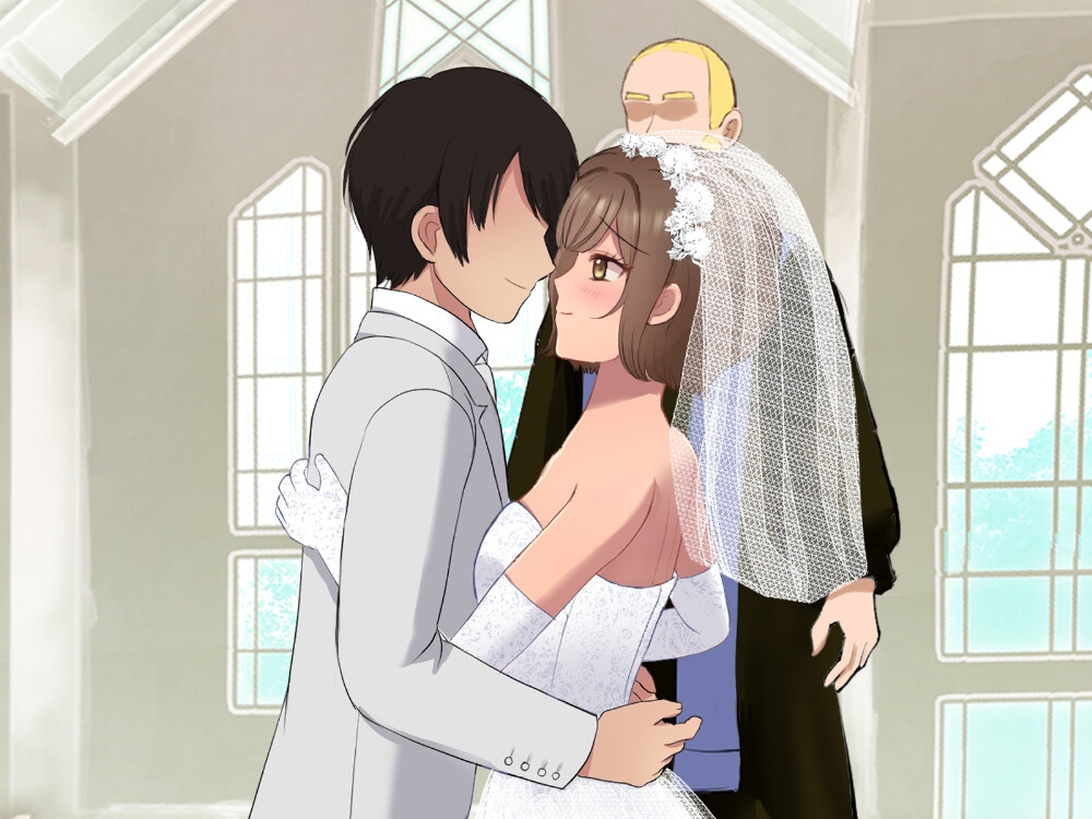 結婚式乱入!花嫁の浮気を暴露し、ウエディングドレスのまま公開NTR羞恥セックス!