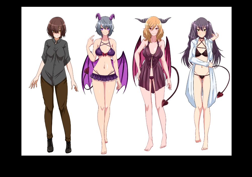 女好きのサキュバスが魔法薬で男を女にする