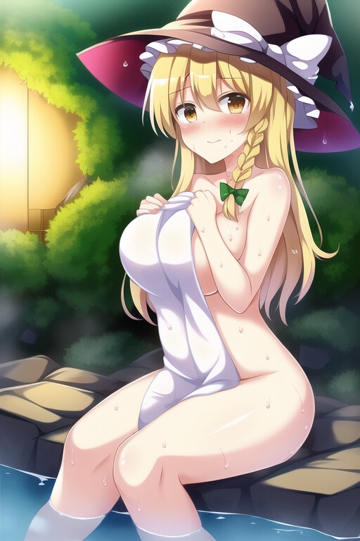 幻想郷の金髪魔女の変態行為