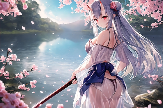 かわよおに 全年齢向け CG集 vol.4 / 桜吹雪とかわ余にご用心! (113枚)