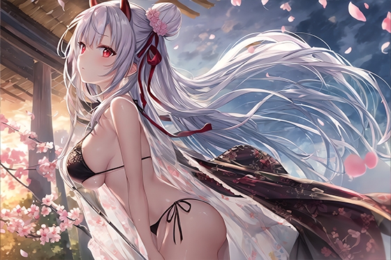 かわよおに 全年齢向け CG集 vol.4 / 桜吹雪とかわ余にご用心! (113枚)