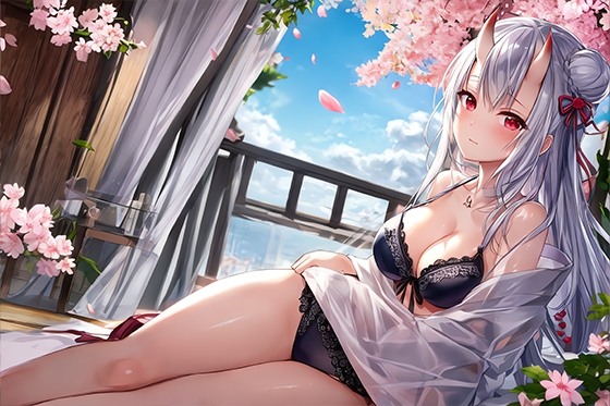 かわよおに 全年齢向け CG集 vol.4 / 桜吹雪とかわ余にご用心! (113枚)