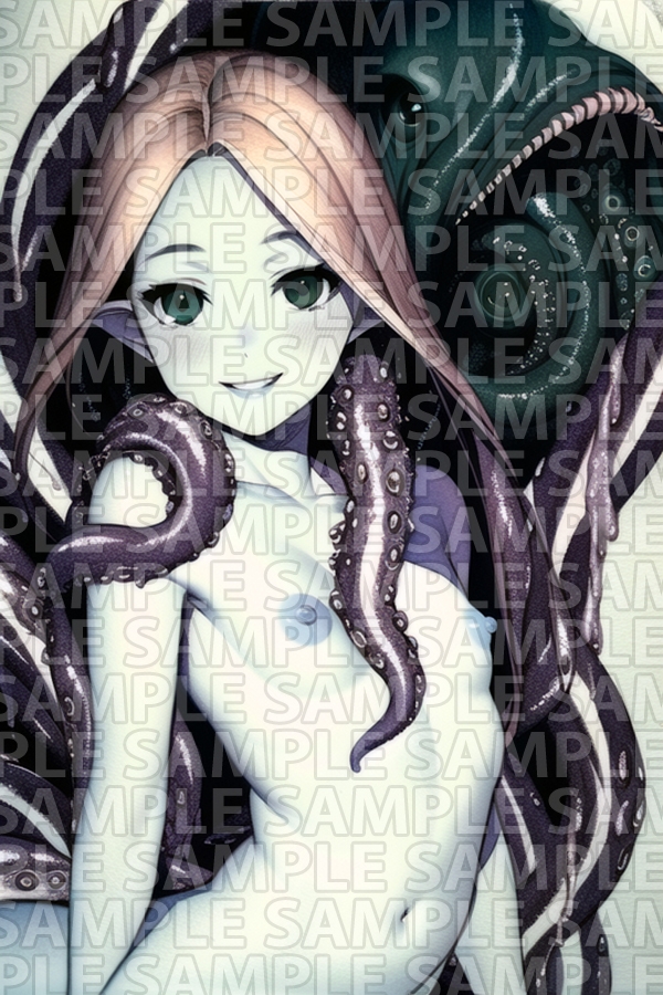 【AIイラスト集】宇宙的恐怖を少女に