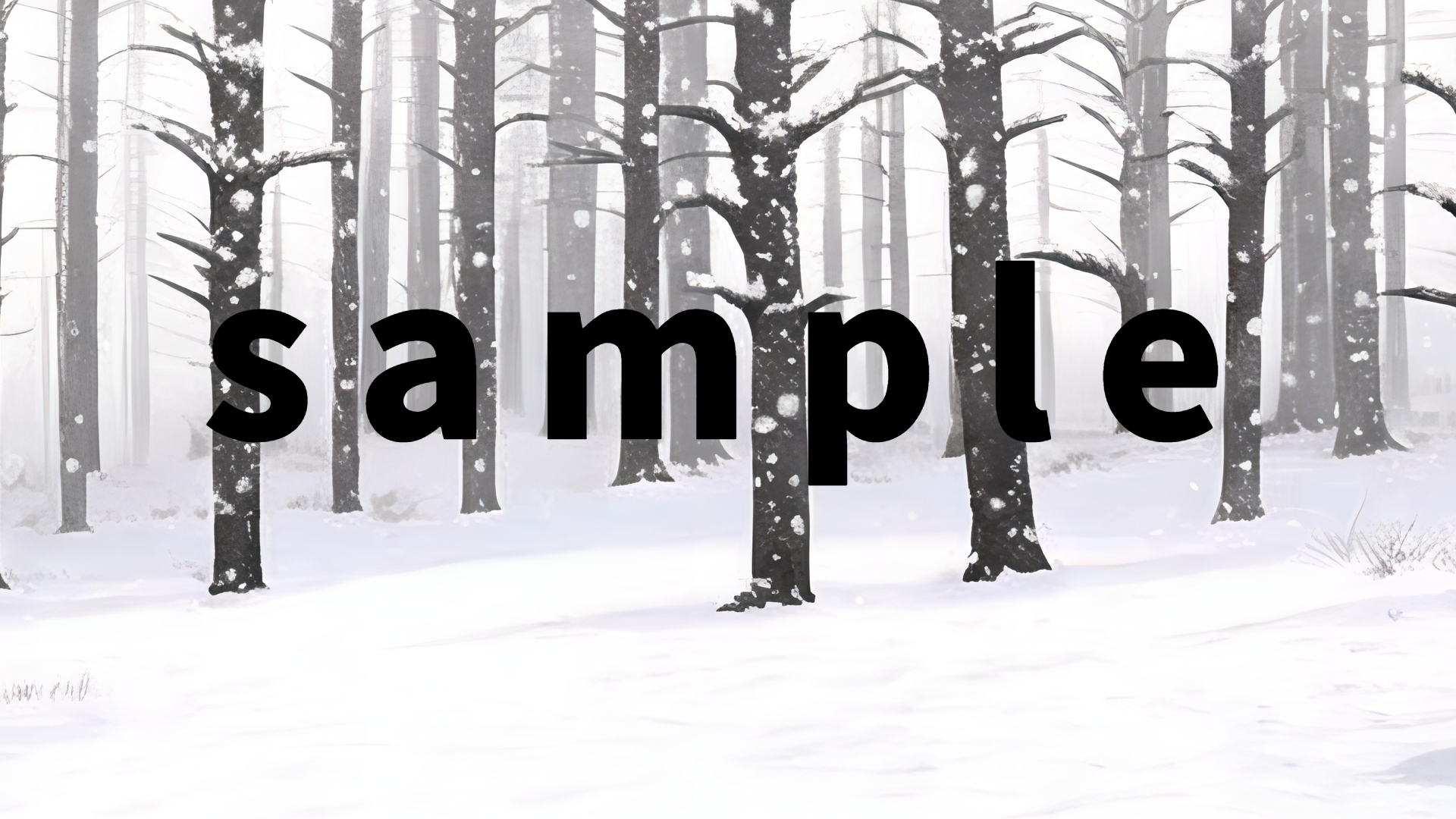 背景CG素材集『冬編』part1