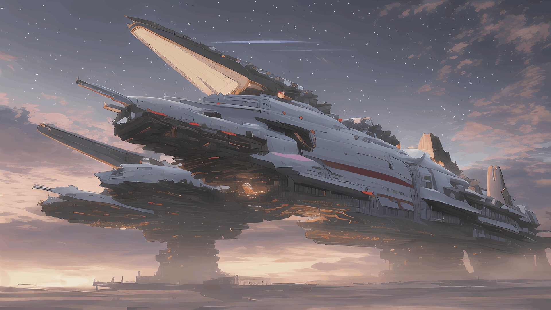 著作権フリー背景美術素材集 : BGArt 17 「SCI-FI HD」 -サイバーパンク