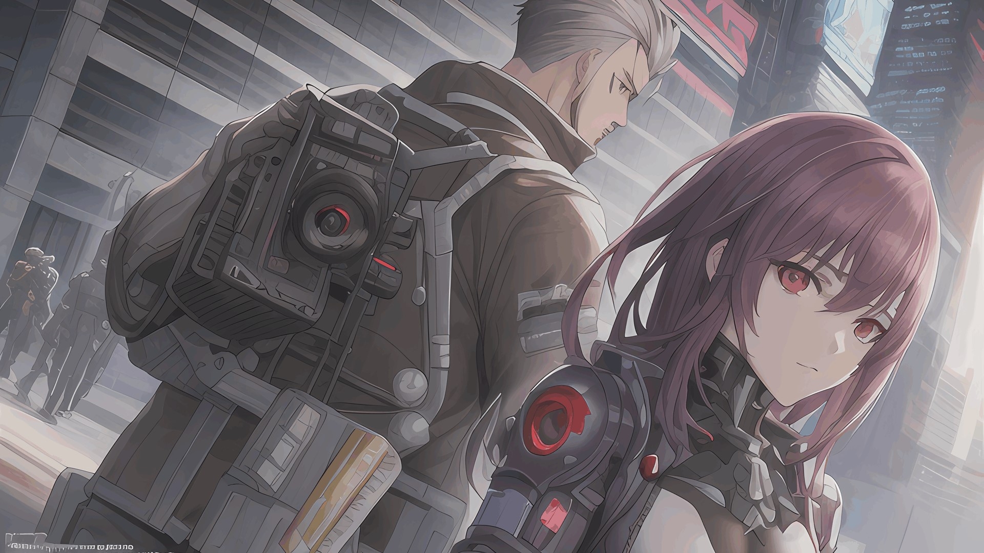 著作権フリー背景美術素材集 : BGArt 17 「SCI-FI HD」 -サイバーパンク