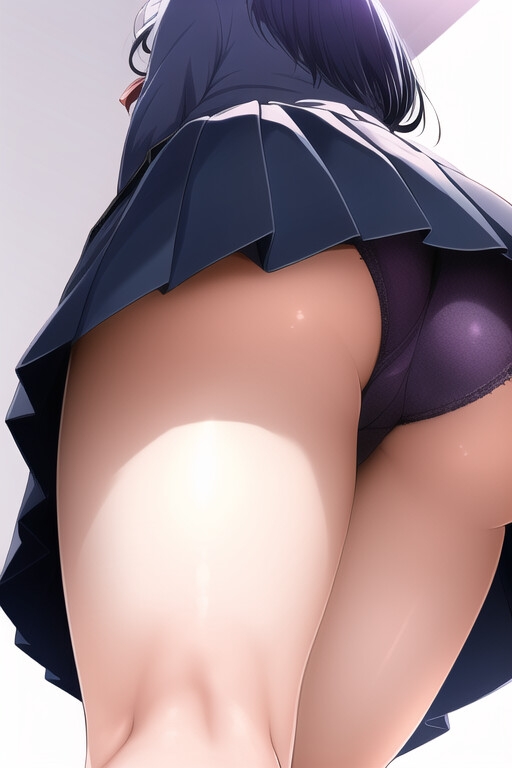 【制服】女子校生パンチラCG集【60枚】