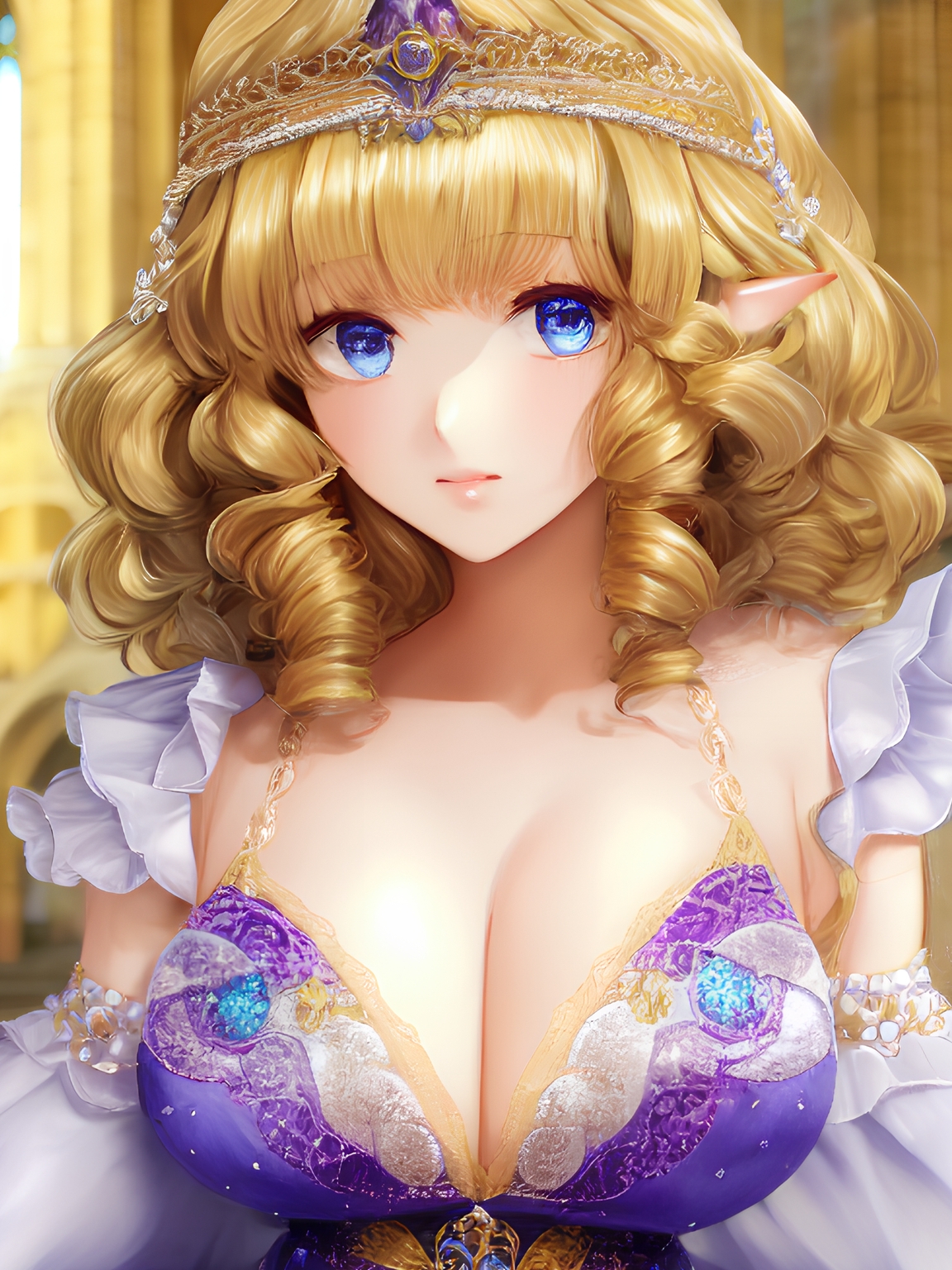 はだけエルフさん