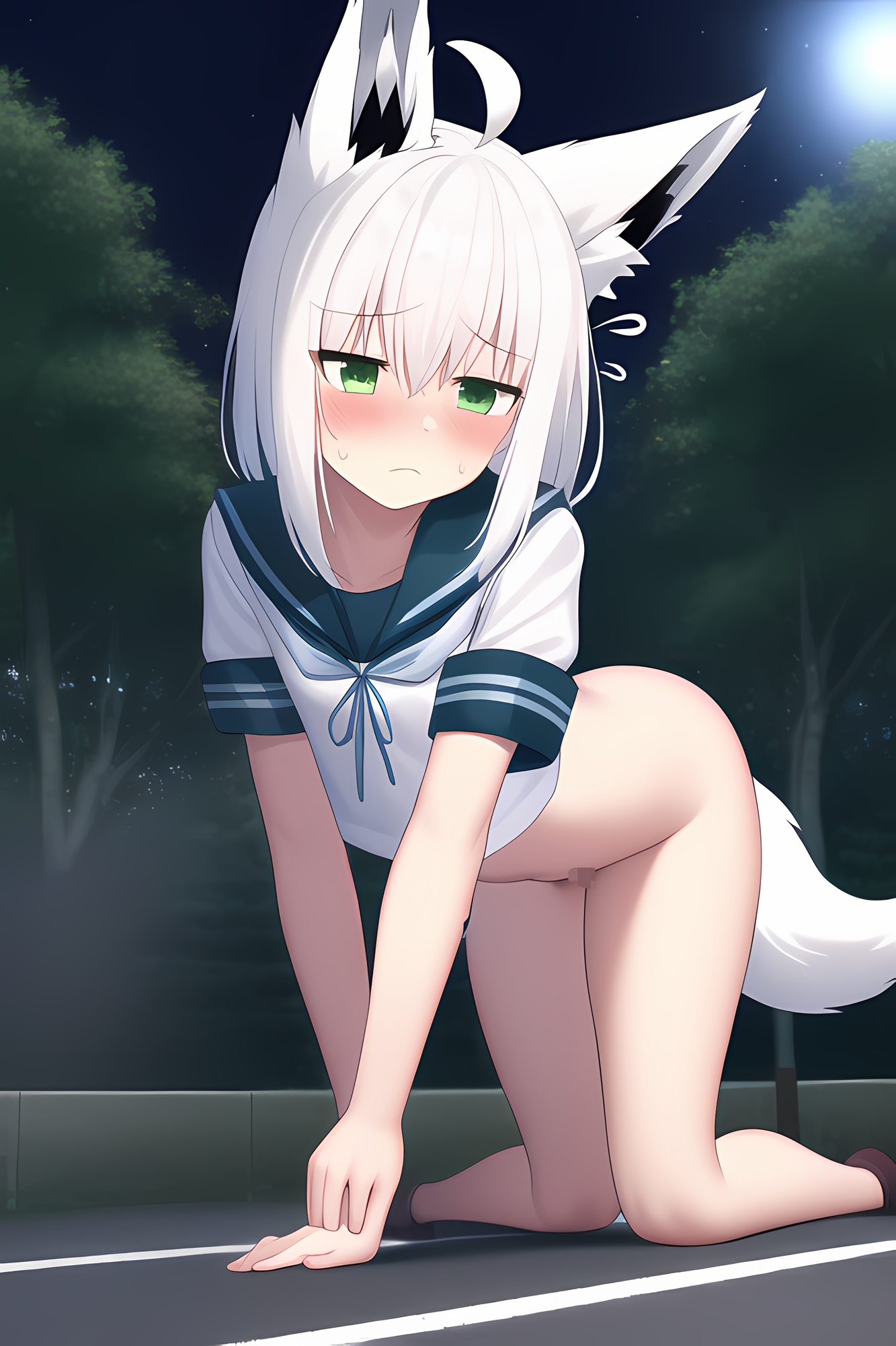 ケモ耳娘散歩CG集