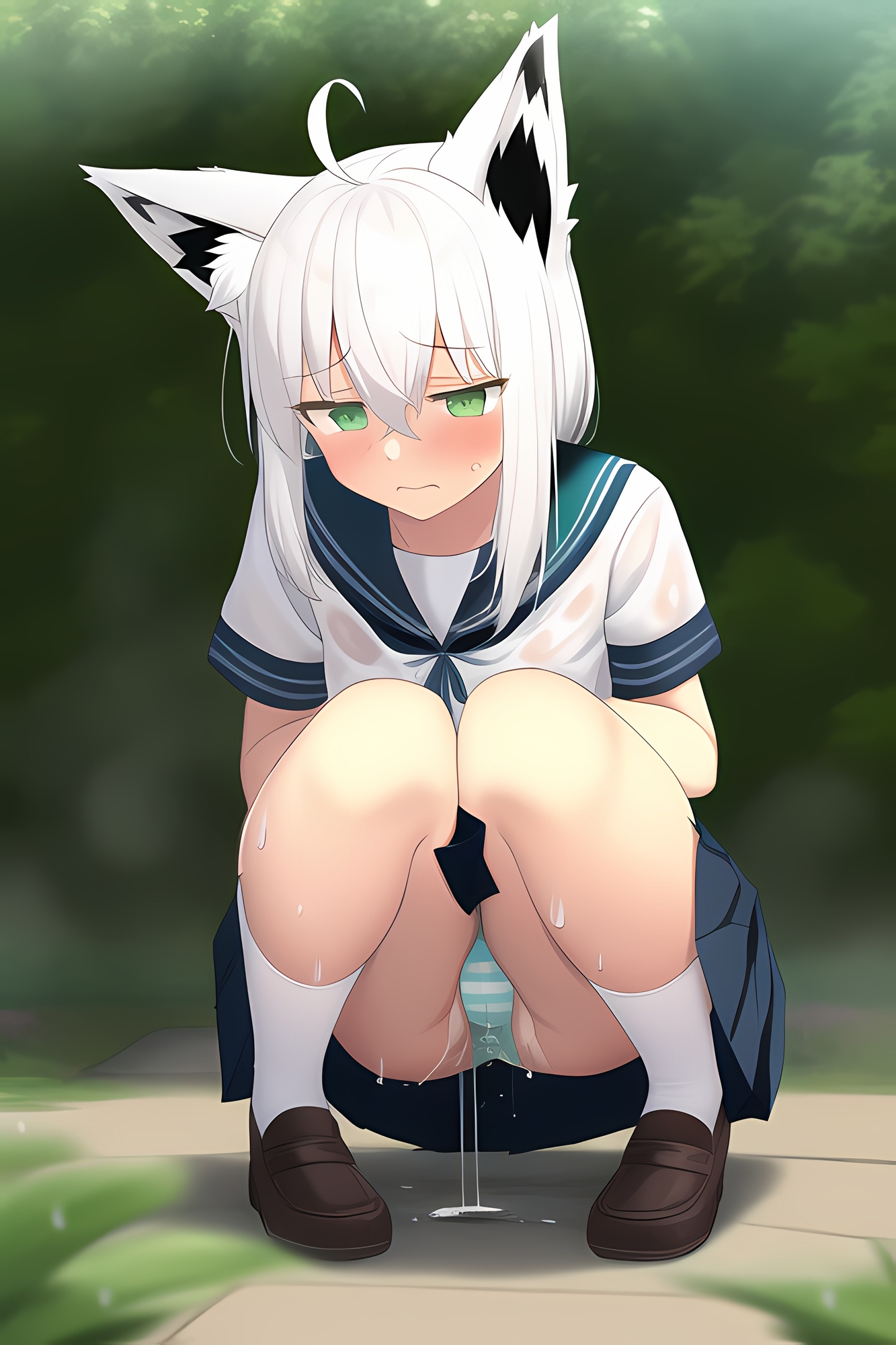 ケモ耳娘散歩CG集