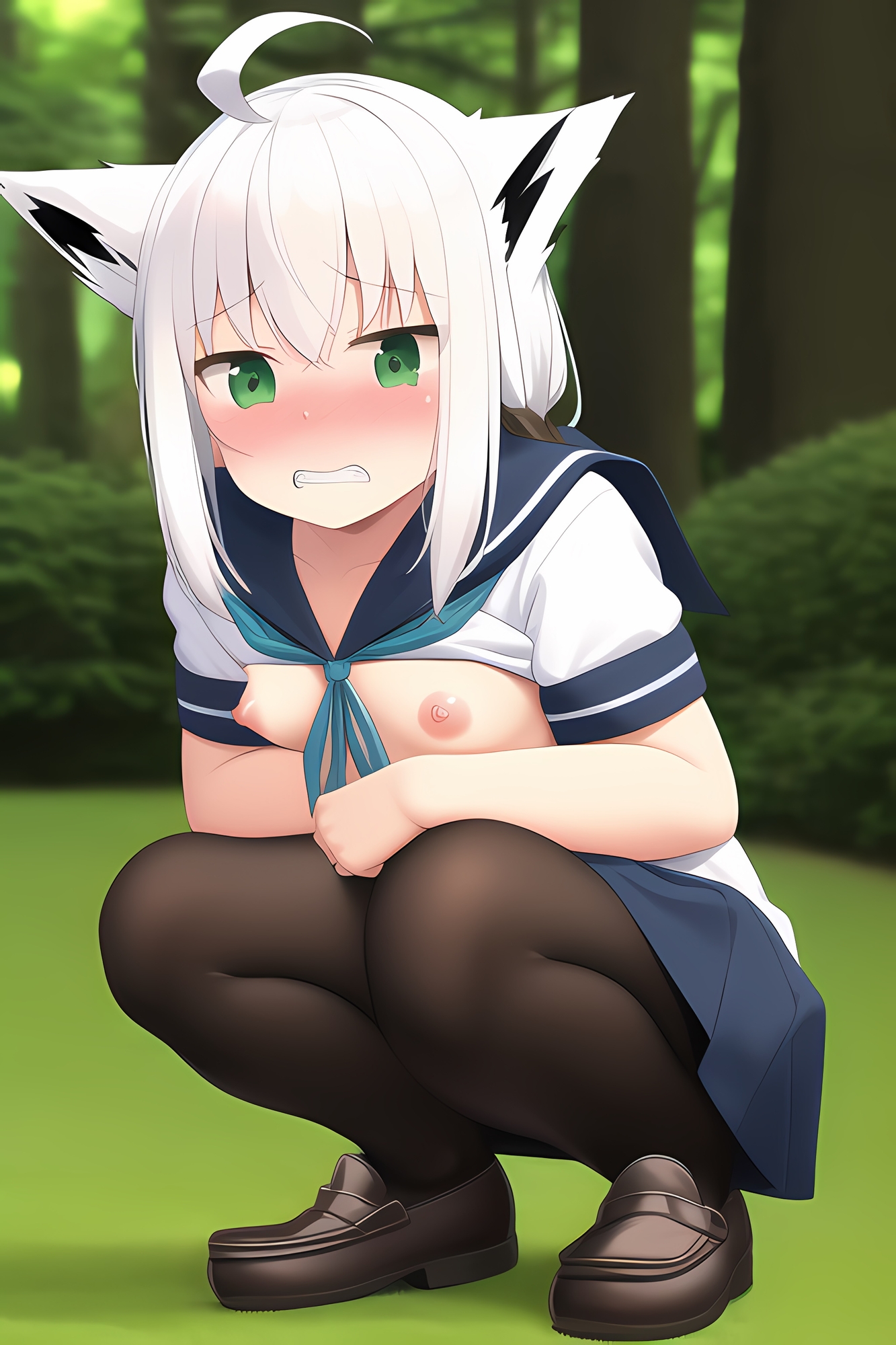 ケモ耳娘制服CG集