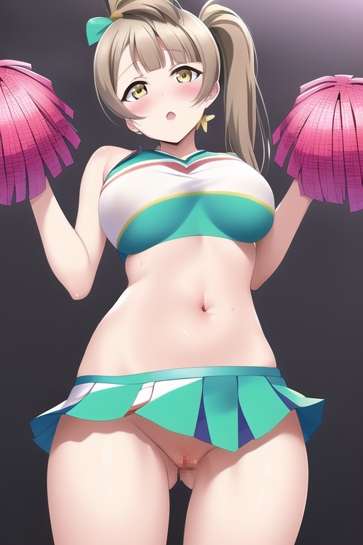 ラ○ライブ!CG集 南こ〇り(チア) R-18あり