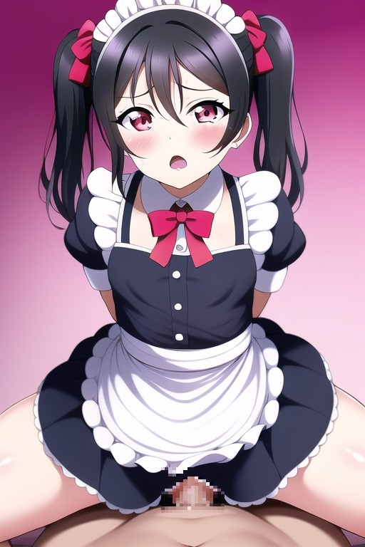 ラ○ライブ!CG集 矢○にこ(メイド) R-18あり