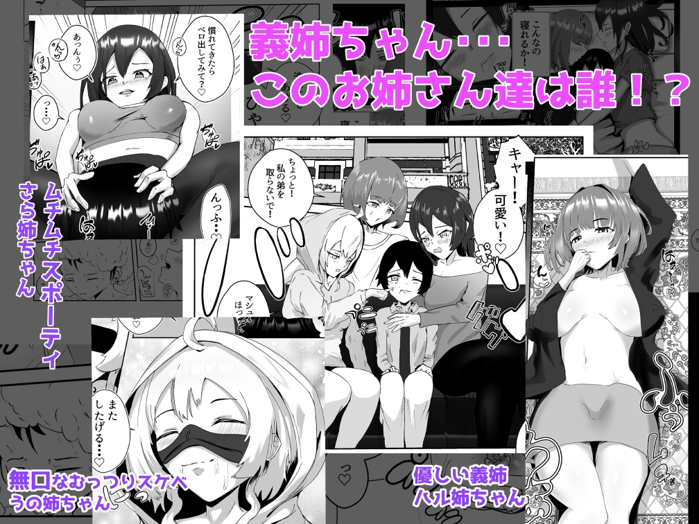 姉宅ハーレム_お姉ちゃんに会いに来ただけなのに・・・