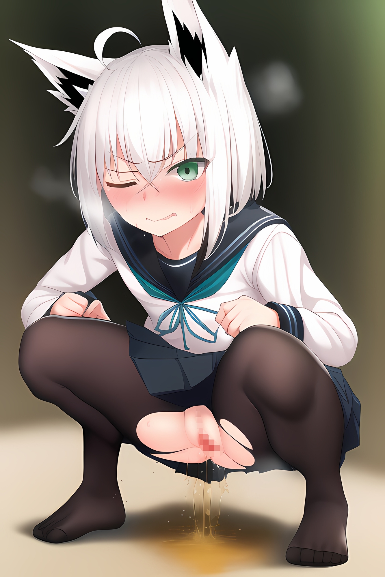 ケモ耳娘放尿CG集part2