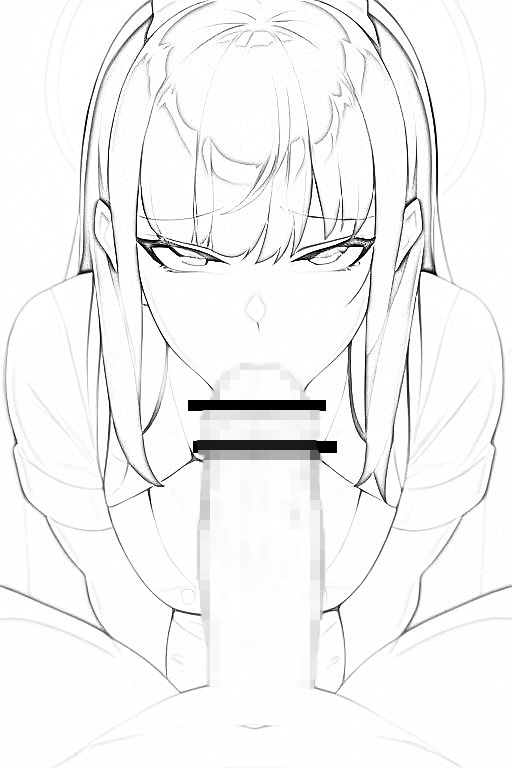 フェラチオ少女1