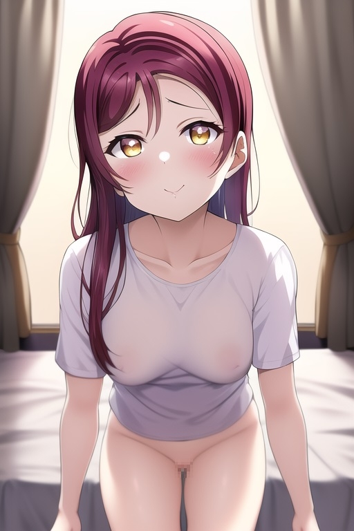 ラ○ライブ!サンシャイン!!CG集 桜〇梨子(魔女コス、シャツ) R-18あり