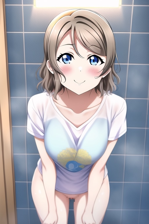 ラ○ライブ!サンシャイン!!CG集 渡○曜(魔女コス、シャツ) R-18あり