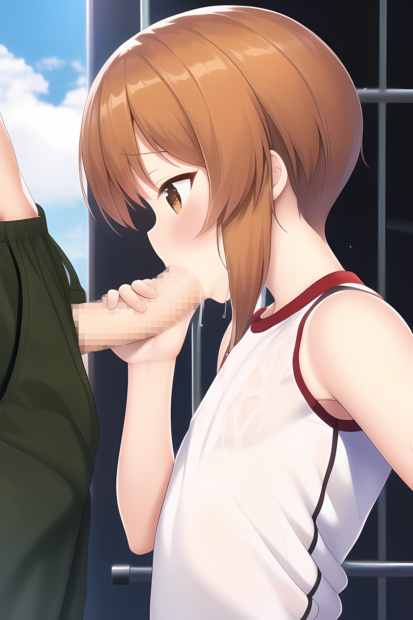 大洗女子フェラCG集