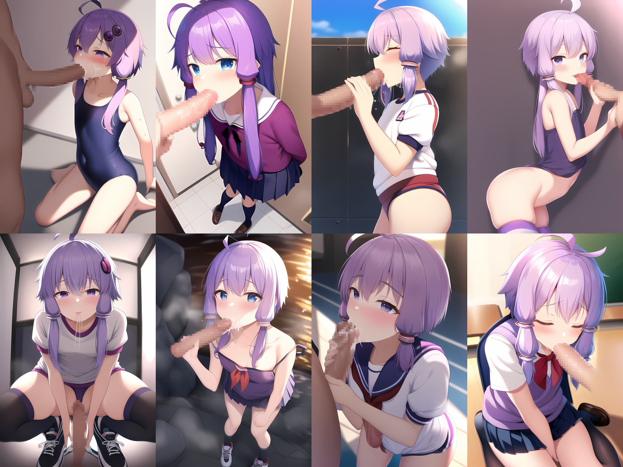 合成音声娘フェラCG集