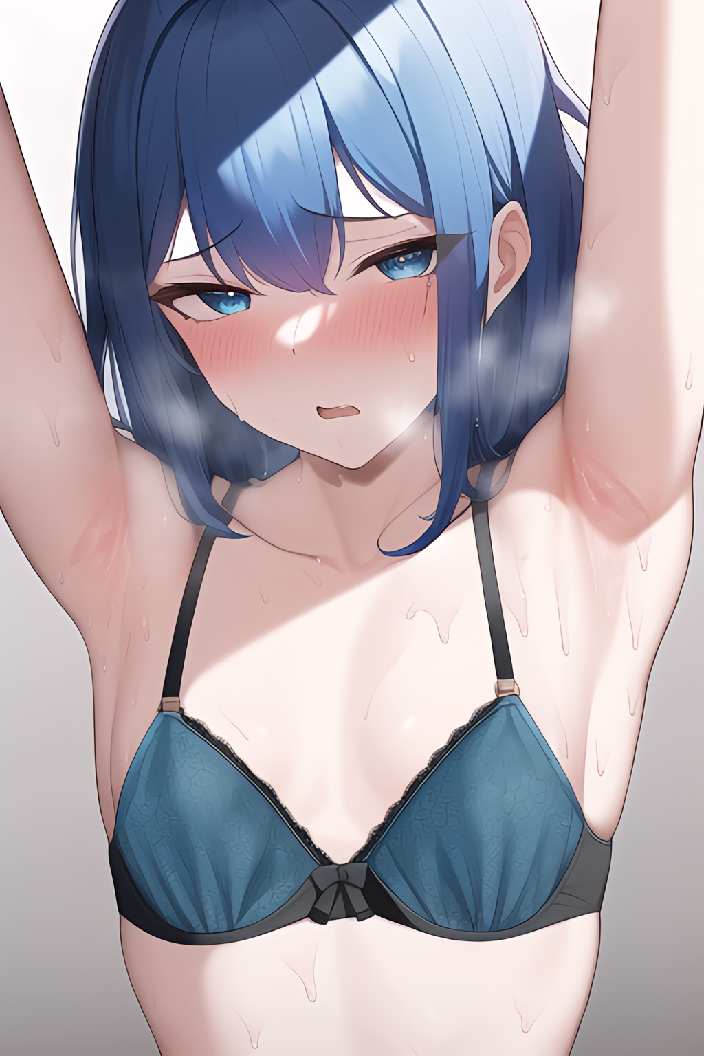 脇フェチ 青髪ちゃん特化!わきわき詰め合わせ130枚!!