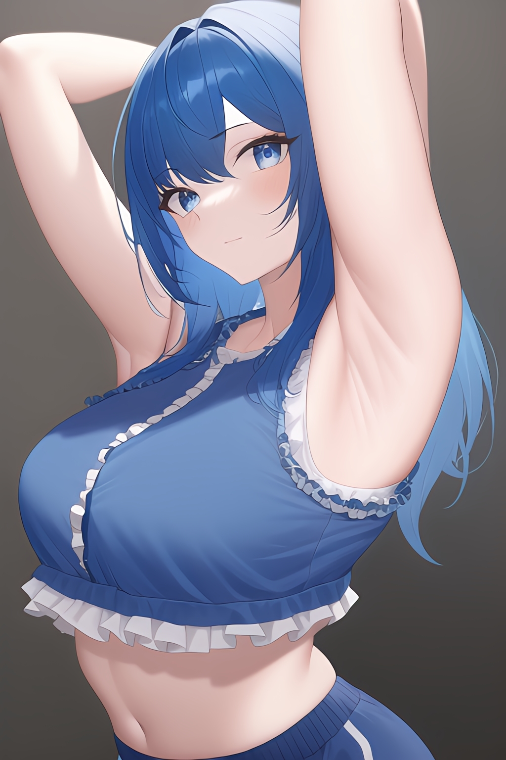 脇フェチ 青髪ちゃん特化!わきわき詰め合わせ130枚!!