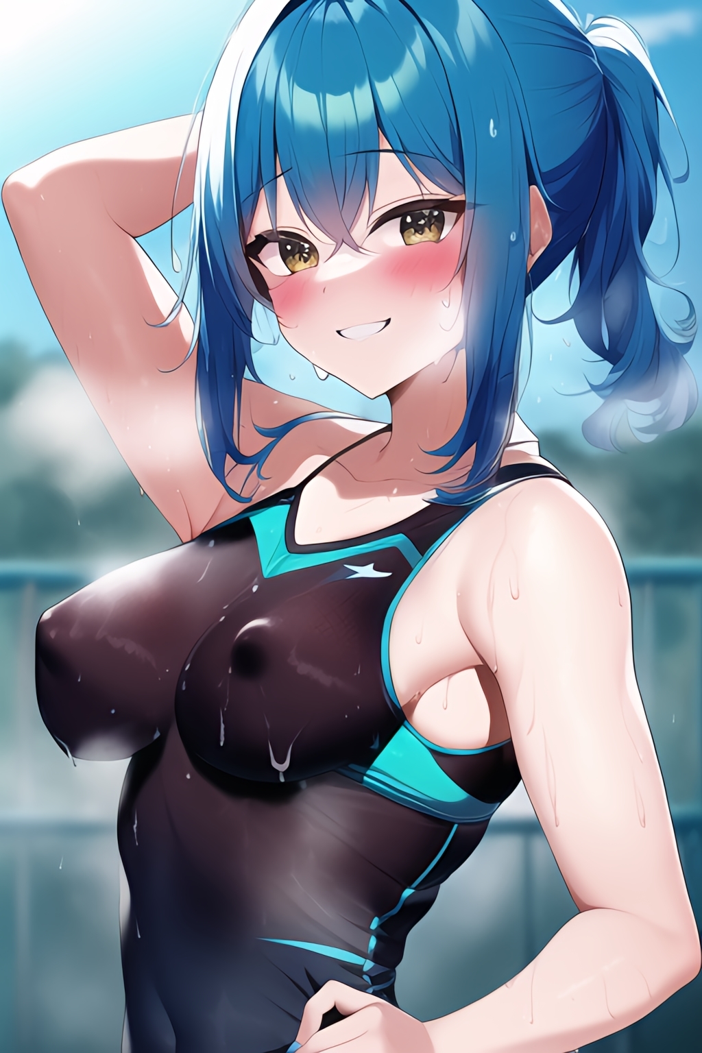 脇フェチ 青髪ちゃん特化第2弾!!わきわき詰め合わせ180枚!!