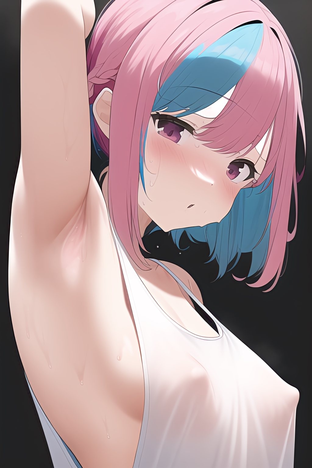 脇フェチ 青髪+ピンク髪!!!わきわき詰め合わせ280枚!!