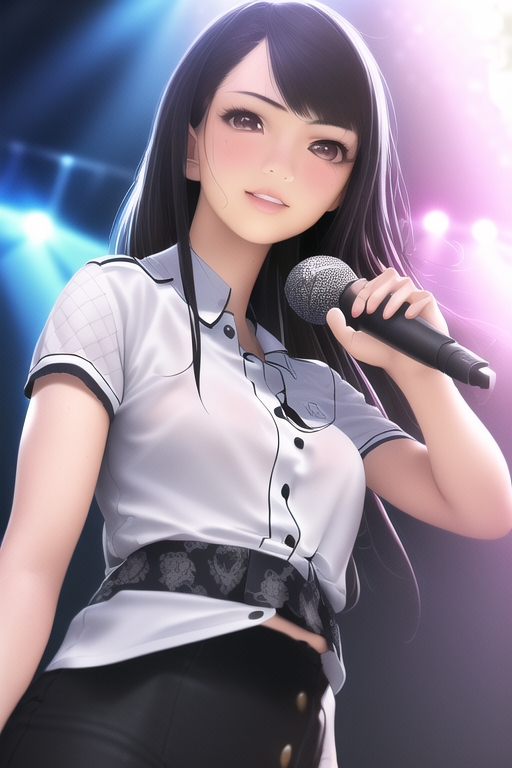 働く女性のおっぱい露出