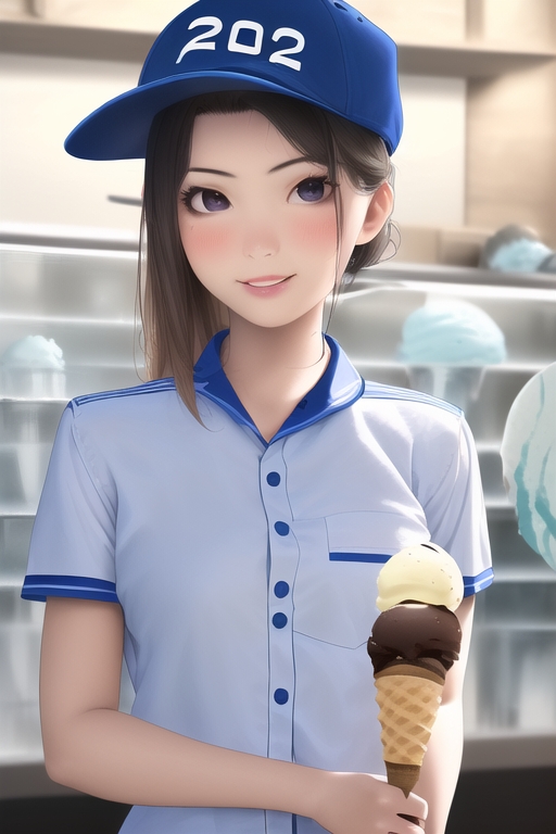 働く女性のおっぱい露出