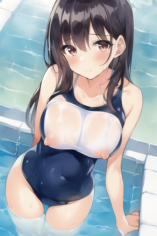 【CG集+α18禁】スクール水着少女I