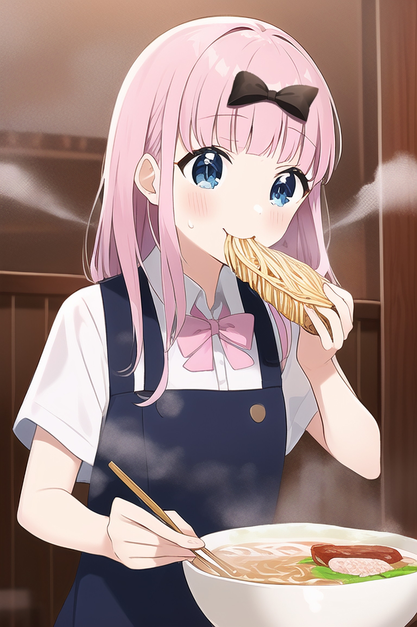 藤原書記(藤原○花)ラーメン手づかみイラスト集