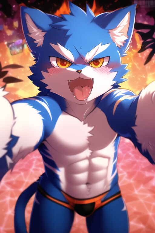 Furry selfie