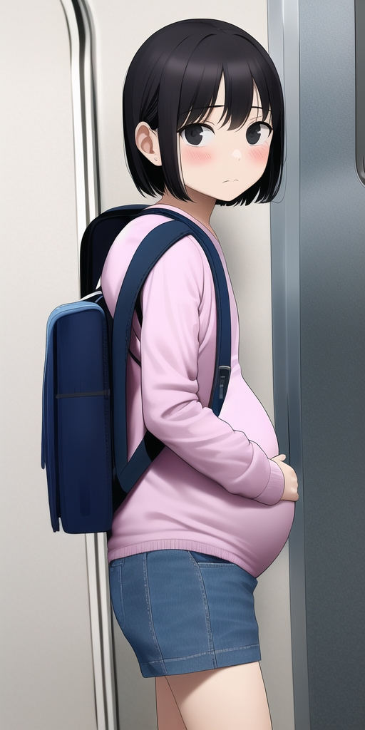 ボテ腹女子 その2