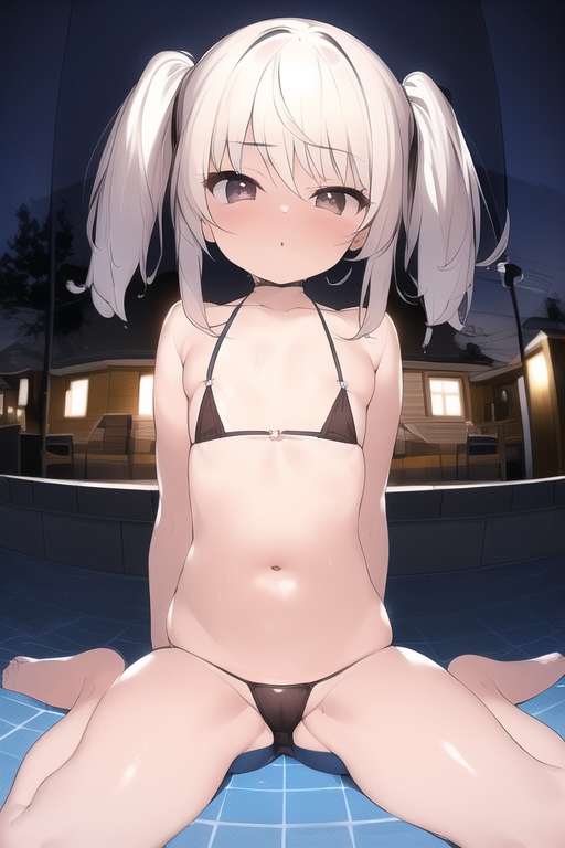 ちっぱいマイクロビキニロリ集