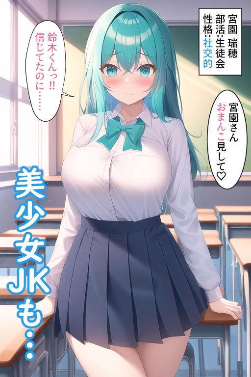 おま○こ見せて〜催○魔法でJKおま○こ大露出〜