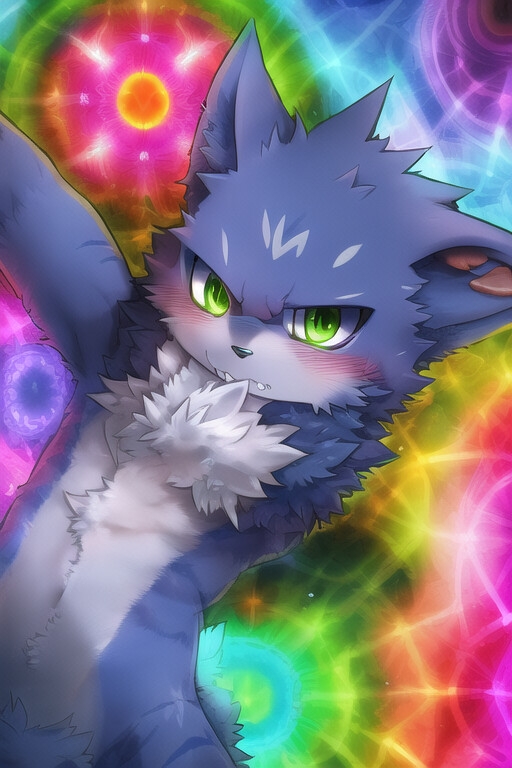 Psychedelic furry