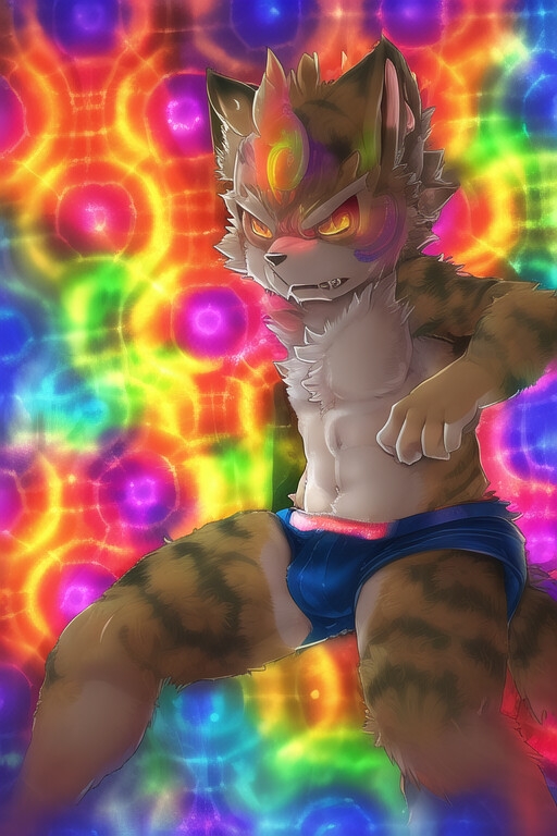 Psychedelic furry