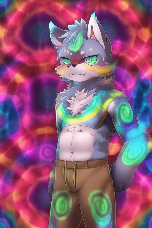 Psychedelic furry