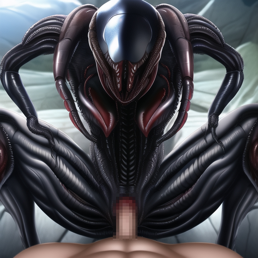 滅んだ世界で異形の雌と繁殖子作りするCG集