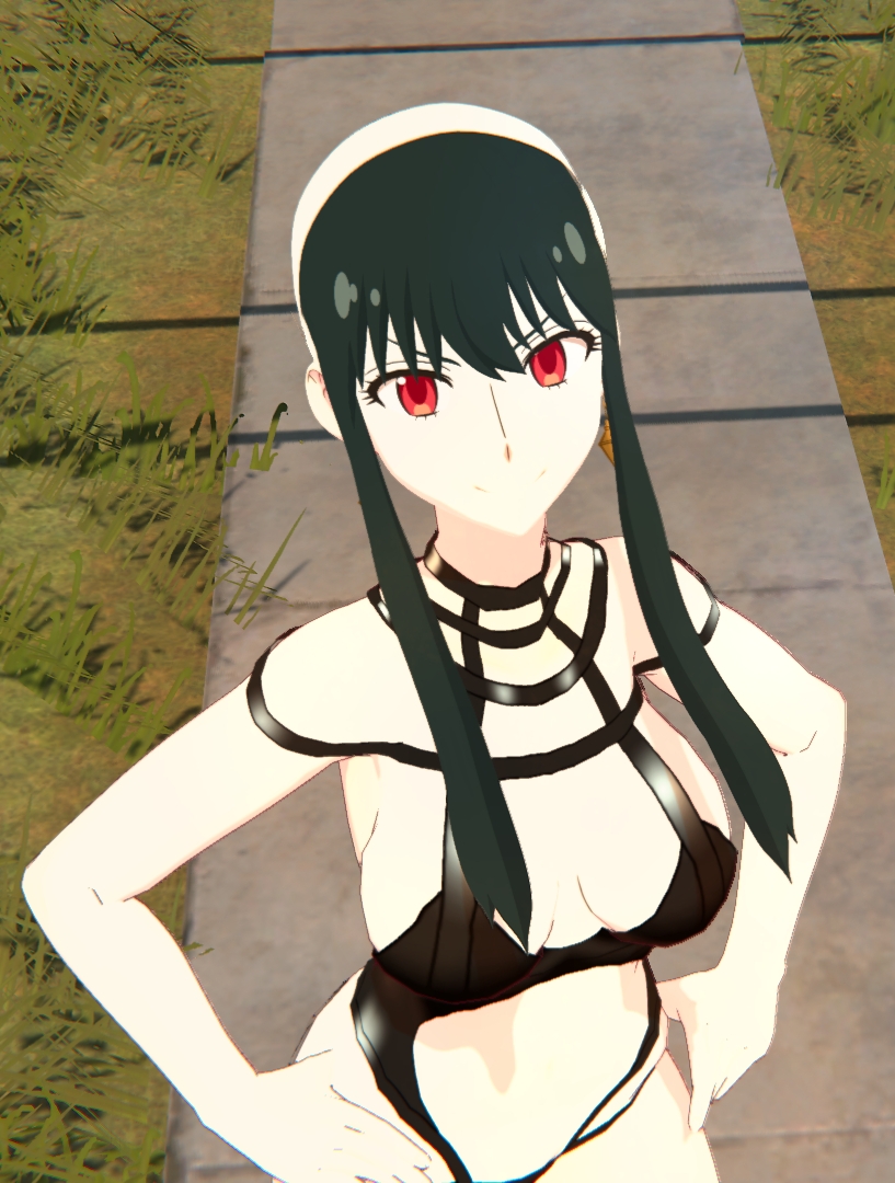 【VRM 同人作品】S○Y×FAMILY ヨ○・フォージャー (水着)