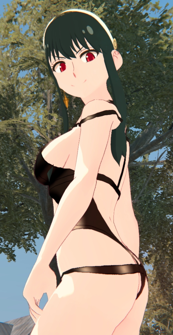 【VRM 同人作品】S○Y×FAMILY ヨ○・フォージャー (水着)