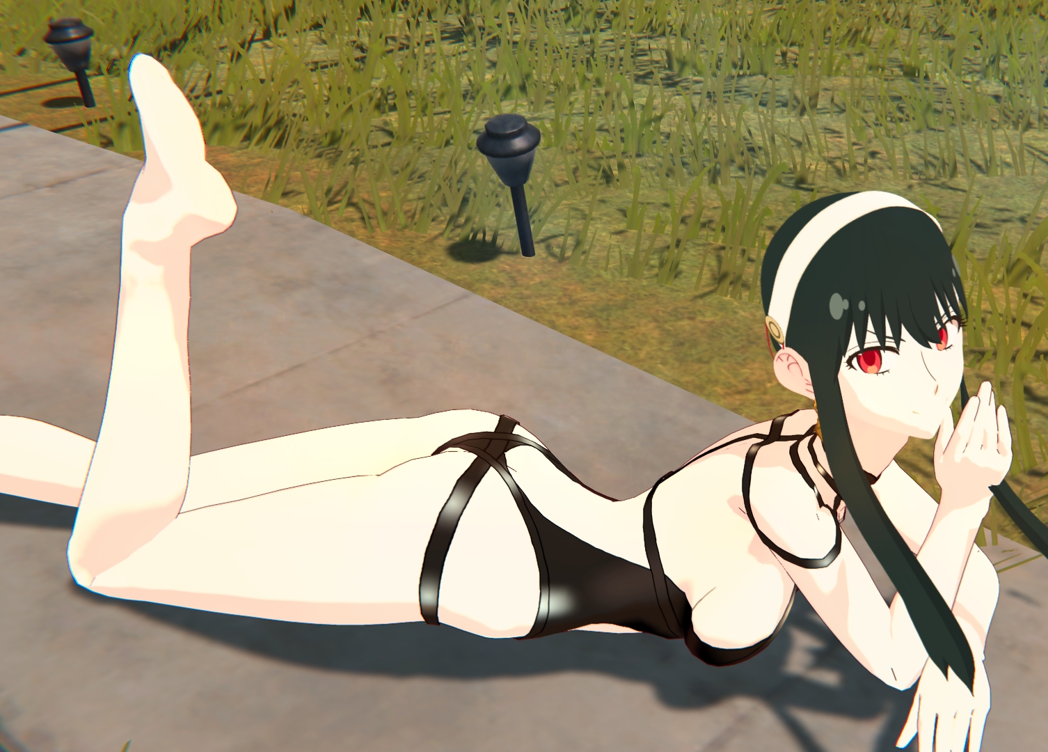 【VRM 同人作品】S○Y×FAMILY ヨ○・フォージャー (水着)