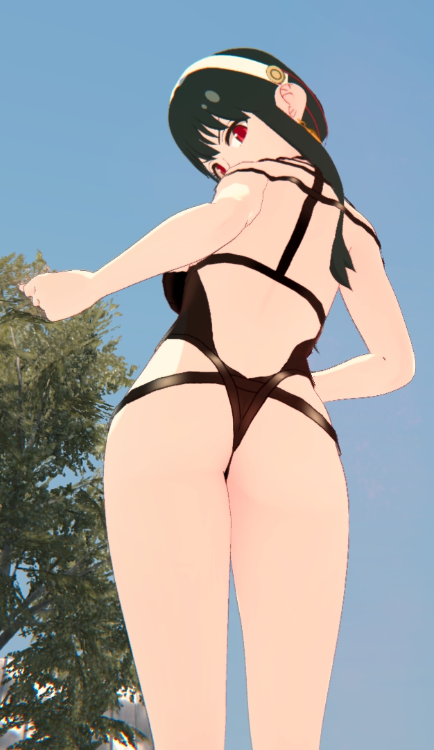 【VRM 同人作品】S○Y×FAMILY ヨ○・フォージャー (水着)