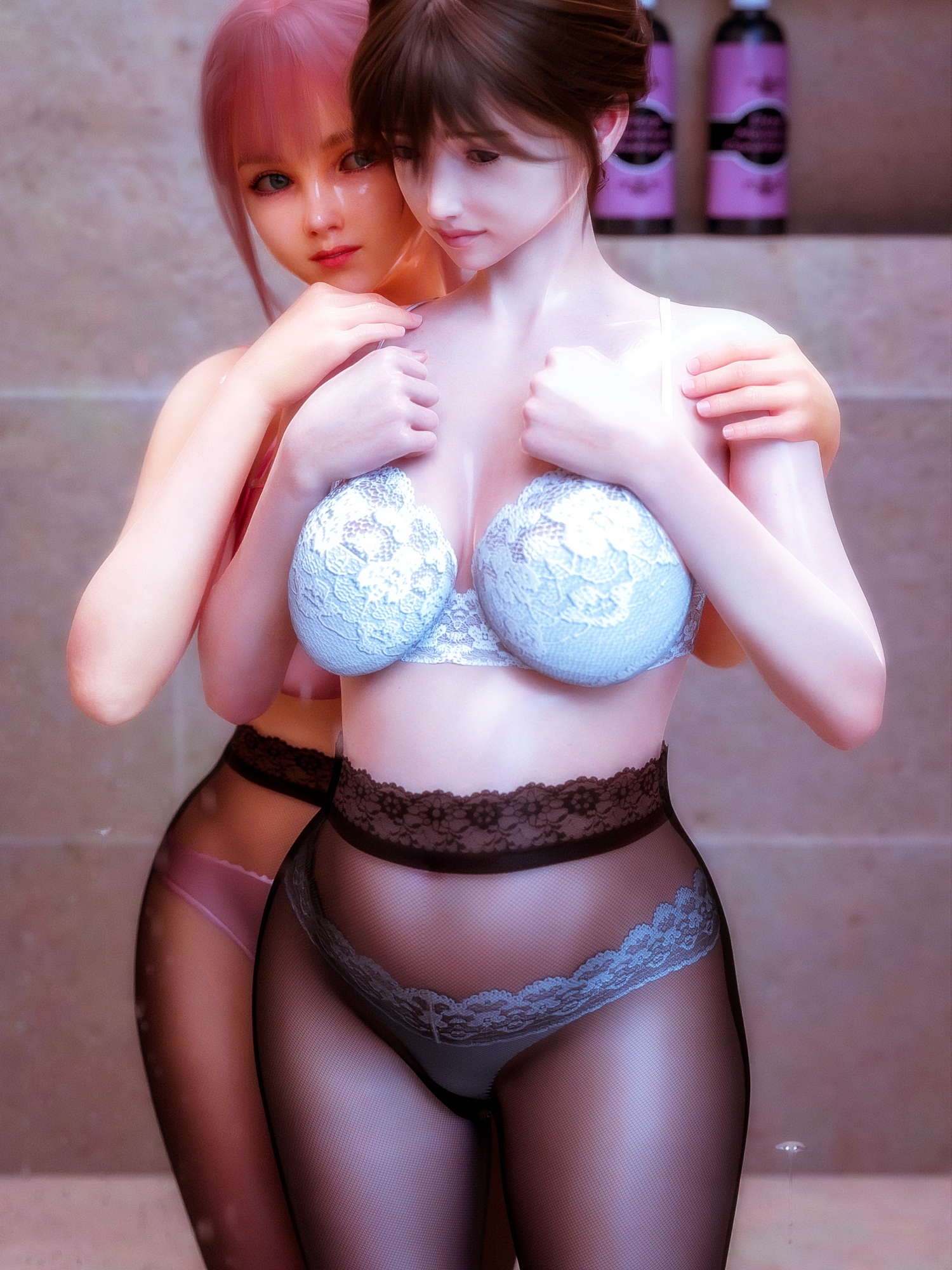 タイツ越しのパンツ14