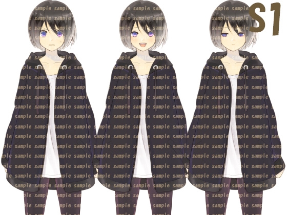 【とくだ屋】表情差分のみ女子5体セット