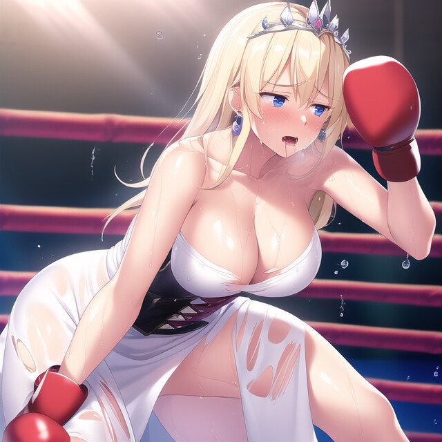 【CG248枚】boxing portrait of princess