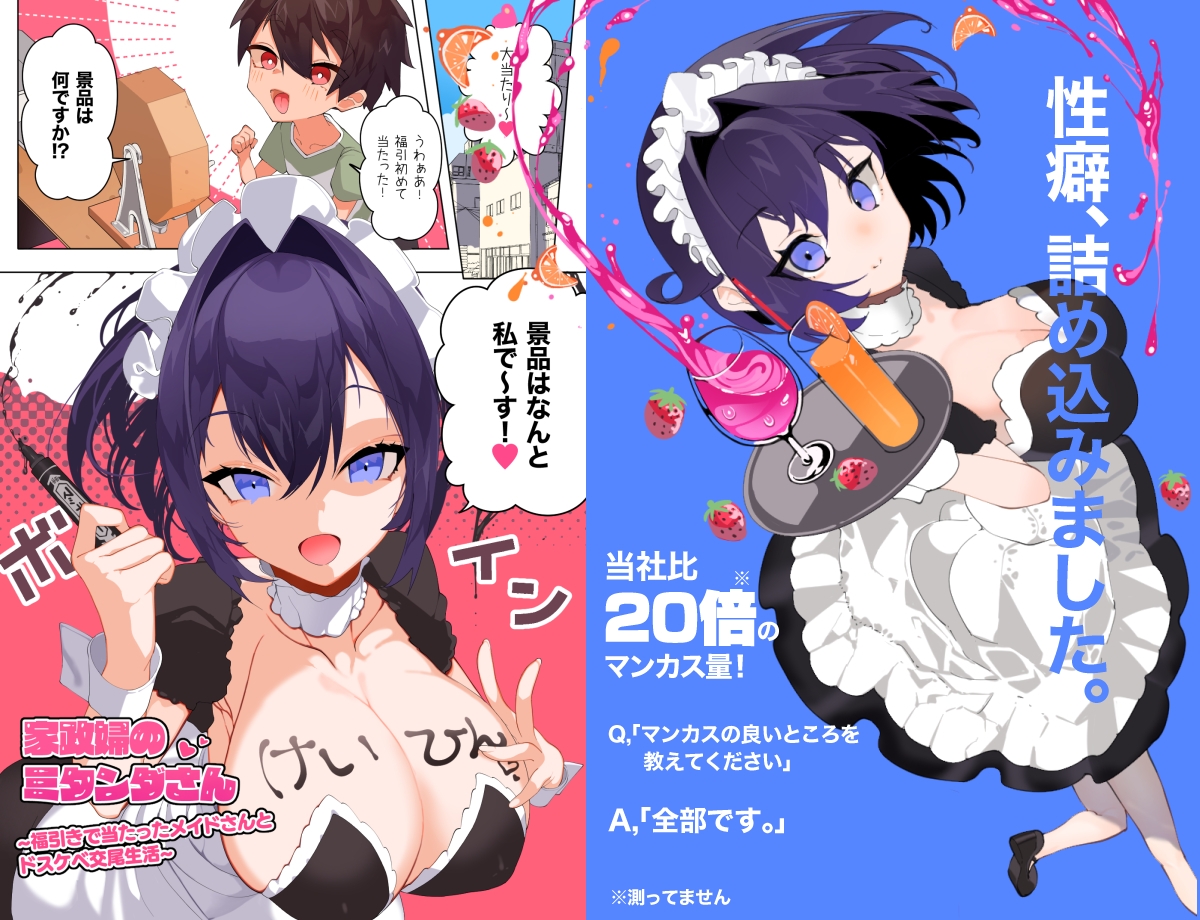 家政婦のミタンダさん~福引きで当たったメイドさんとドスケベ交尾生活~