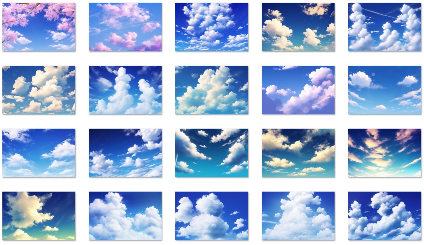 Sky Backgrounds No Copyright (200 BGS) (1920x1280)